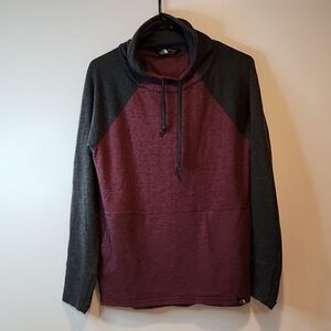 The North Face Turtleneck Long Sleeve Sweatshirt Thumb Holes Jogger Women's Sz S